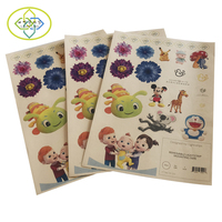50 feuilles de papier kraft brun A4 autocollantes imperméables compatibles avec les imprimantes jet d'encre/laser personnalisables