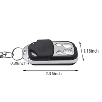 Télécommande universelle de clonage pour porte de garage 315/433 MHz, code de clonage 2/4 boutons pour moteurs de portes de garage et appareils télécommandés
