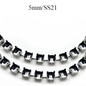 5Mm Ss21 Messing Cup Ketting Voor Diy Ketting Lege Instellingen Sieraden Bevindingen Onderdelen Ketting Maken - Product Image 3