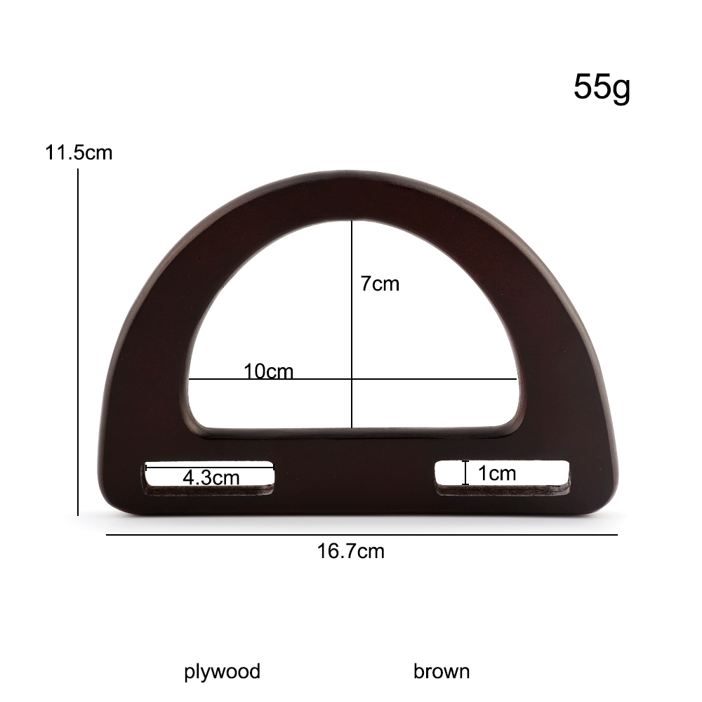 Style 1--16.7*11.5cm Brown