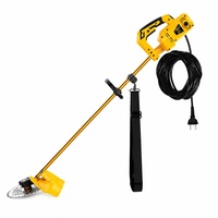 Débroussailleuse Électrique Filaire SUOWEI 1100W 220V, Coupe-Herbe Portatif avec Lame en Alliage à 40 Dents, Sangle d'Épaule Métallique