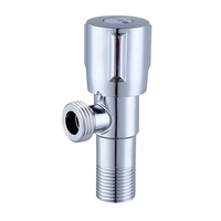 Robinet d'angle moderne en acier inoxydable 304, finition chromée, grand débit, trois voies, double arrêt, pomme de douche pluie murale pour salle de bain