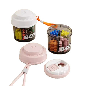Wholesale Medibox PP <b>Pill</b> Box <b>Bottle</b> Sealed Medicine Organizers Portable Packaging Cases for Storage - Product Image 4