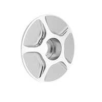Capuchons de potence de vélo usinés avec précision par CNC en alliage d'aluminium et acier inoxydable pour vélos de performance avec gravure personnalisée