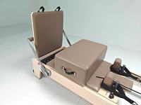Reformer Pilates Classique en Bois d'Érable de Haute Qualité pour Usage Domestique et Équipement de Studio