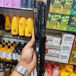 Nouvelle <span class=keywords><strong>Plancha</strong></span> Professionnelle en Titane 2026 – Lisseur de Cheveux Personnalisé pour Salon de Coiffure - Product Image 2