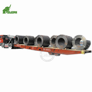 Type de rouleau de <span class=keywords><strong>transport</strong></span> de lit bas conteneur 40ft équipement lourd <span class=keywords><strong>Roro</strong></span> col de cygne Mafi bateau semi-remorque - Product Image 6