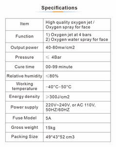 2025 favorito multifuncional Jet Peel Oxygen Srayer alta presión chorro de agua mango oxígeno Jet Peel Machine - Product Image 6