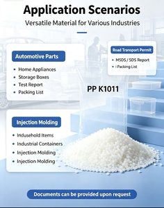 เม็ดพลาสติกโพลีโพรพิลีนเวอร์จิน PP K1011 ของฟอร์โมซา พลาสติกส์ โฮโมพอลิเมอร์ เกรดสำหรับฉีดขึ้นรูป ความแข็งสูง เงาสูง เกรดสำหรับอาหาร - Product Image 5