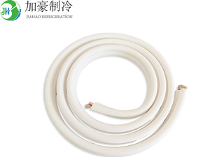 Jh sản xuất giá rẻ nhôm-đồng Ống cách nhiệt đường ống điều hòa không khí cài đặt Kit với Flare Nuts - Product Image 5
