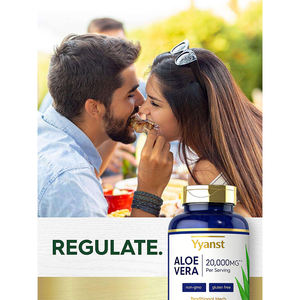 OEM/ODM ซอฟเจลว่านหางจระเข้แบบดั้งเดิม ปราศจากน้ำตาล สำหรับผู้ใหญ่ ช่วยลดน้ำหนัก ดีท็อกซ์ ลดคาร์โบไฮเดรต บำรุงระบบย่อยอาหาร ทำความสะอาดลำไส้ - Product Image 2