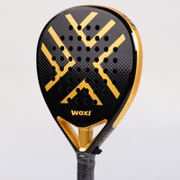 Nouveauté : Raquette de padel en fibre de carbone 3K avec logo personnalisé pour les sports de plein air