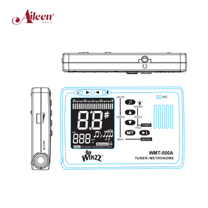 Bộ chỉnh kỹ thuật số <span class=keywords><strong>3</strong></span> trong <span class=keywords><strong>1</strong></span> được thiết kế cho guitar và bass (WMT-500A) - Product Image 2