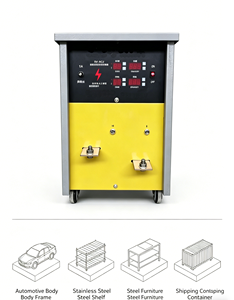 Máquina de soldadura por puntos PLC para soldadura automática neumática por resistencia de transformadores y máquinas electrónicas, pistola de soldadura tipo abrazadera - Product Image 1