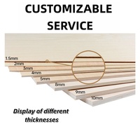 Contrachapado de Madera de Tilo de 2 mm, Tamaño A3, para Corte Láser Creality Falcon A1 XTool P3, 300x420 mm, Madera para Manualidades