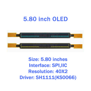 Layar OLED Karakter Baru 5,8 Inci Hentet 4002 SH1111 / KS0066 Driver - Product Image 1