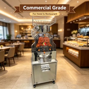 Presse-agrumes commercial à haut rendement pour agrumes frais, <span class=keywords><strong>extracteur</strong></span> à billes convexes <span class=keywords><strong>de</strong></span> 76 mm, presse-orange - Product Image 1