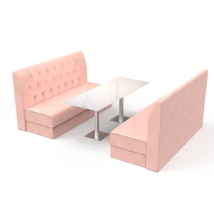 مقعد مطعم حديث بمقعدين، أريكة جلوس للمطاعم - Product Image 6