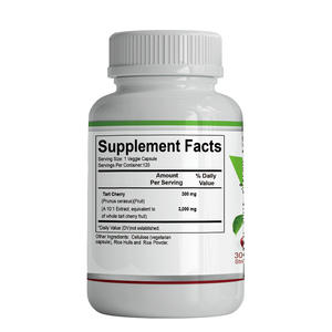OEM Nieuwe Aanwinst 2500 mg <span class=keywords><strong>Capsules</strong></span> Hot Sale Urinezuur Reiniging Ondersteuning Kersenextract Selderijzaad Kurkuma <span class=keywords><strong>Capsules</strong></span> - Product Image 2