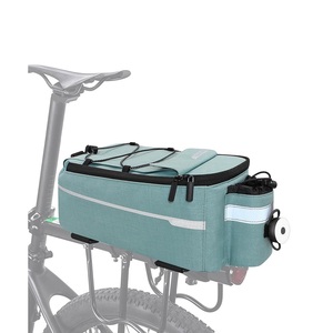 Bolsa de almacenamiento de bicicleta trasera reflectante de gran capacidad, Caja impermeable para bicicleta - Product Image 1