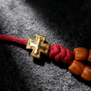 Perles croix maltaises pour Wenwan, perles intercalaires croix 3D pour bracelet, bloqueurs de cordon croix pour accessoires de fabrication de bijoux DIY - Product Image 2