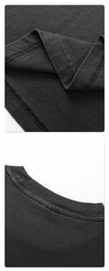 250g Women Streetwear Retro Washed Short Sleeve Loose Cotton T-<b>Shirt</b> Quick-Drying Breathable Summer T <b>Shirts</b> - Product Image 5