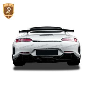 <span class=keywords><strong>Moins</strong></span> <span class=keywords><strong>cher</strong></span> <span class=keywords><strong>Prix</strong></span> En Fiber De Carbone GTR Style Arrière AMG Pare-chocs Menton Avec Embouts D'échappement Pour <span class=keywords><strong>Mercedes</strong></span> AMG-GT - Product Image 1