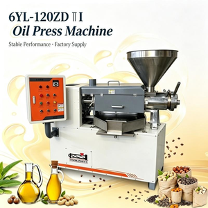 Prensa de Aceite Semiautomática de Acero Inoxidable, Extractor de Aceite de Maní de Alta Productividad, Máquina de Prensa de Aceite de Grado Industrial - Product Image 2