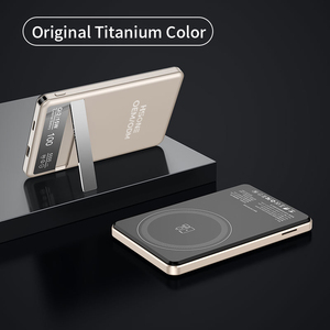 Banco de Energía Inalámbrico de 10000 mAh con Función 3 en 1 y Tecnología de Carga Rápida para Dispositivos Domésticos Compatible con LA1 - Product Image 5