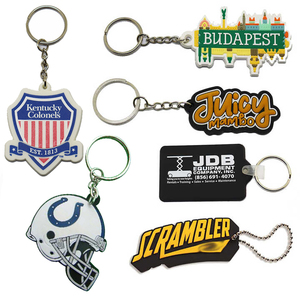 Promotional <b>Keychains</b> PVC Key Chain Manufacturer Wholesale Cheap Custom 2D 3D Silicon Rubber Soft PVC Keychain - Product Image 5