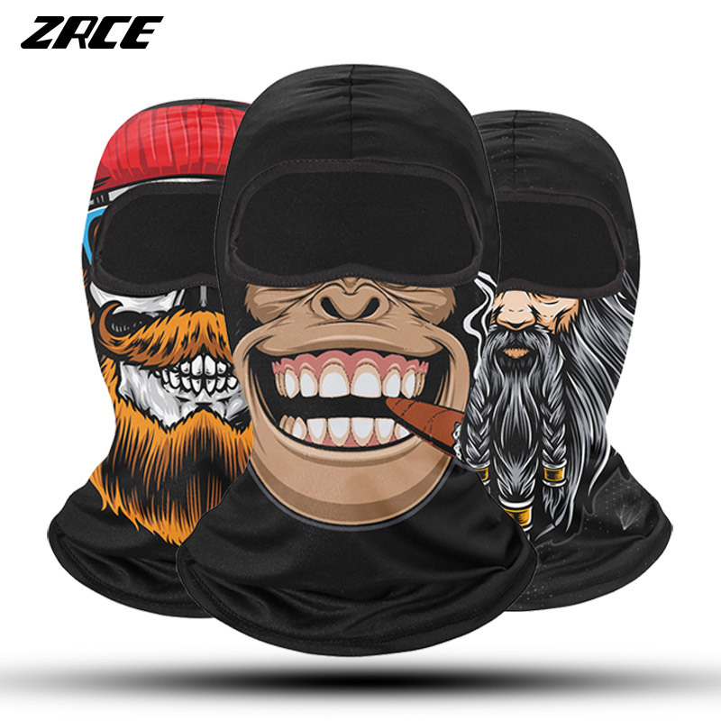 1pcs Skull Balaclava One Size Summer