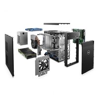 Nouvelle station de travail serveur tour Dell Precision T3640 2024, processeur i9-10900k, 32 Go de RAM, SSD NVMe 512 Go, disque dur SATA 2 To, en stock