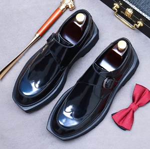 Mocasines de Cuero Genuino para Hombre y Zapatos de Boda con Diseño Floral, Cierre sin Cordones, Ligeros e Impermeables para Oficina y Carrera Profesional - Product Image 5