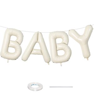 <span class=keywords><strong>Kit</strong></span> de ballons en aluminium mat crème de 40 pouces pour la lettre ONE, ensemble de ballons chiffre <span class=keywords><strong>1</strong></span> pour le 1er <span class=keywords><strong>anniversaire</strong></span>, décorations de fête pour bébé garçon ou fille - Product Image 6