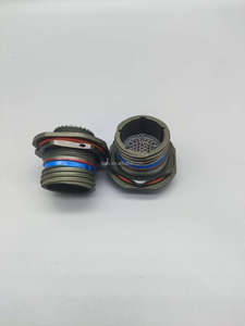 26 Pin D38999/24WE99PN elektrik dairesel konnektör kadmiyum kaplama 500 saat tuz sprey yüksek dayanıklılık endüstriyel mukavemet - Product Image 3