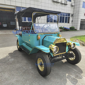 Điện retro cổ điển cổ điển xe Thương hiệu Mới 5 chỗ ngồi mô hình <span class=keywords><strong>t</strong></span> phong cách cổ điển điện Golf giỏ hàng xe điện - Product Image 2