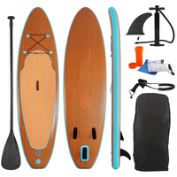 Planche de surf gonflable en EVA antidérapante avec ailerons pour sports nautiques, personnalisable avec logo, vente en gros en Chine pour commandes en gros