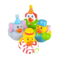 Eco-Friendly Rubber Duck Bath Toys Set for Children