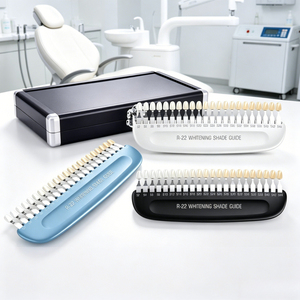 High Precision Reusable Teeth Whitening Shade Chart for Home Whitening Kit, Portable <b>Bleaching</b> Shade Guide - Product Image 1