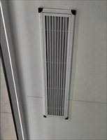 Grille d'aération réglable à double déflection en ABS 1000x200mm pour plafond de système CVC (hôtels, bureaux, magasins, maisons)