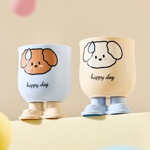 Gobelet à rincer en plastique personnalisé avec logo/couleur, motif dessin animé, pour usage quotidien, multifonctionnel, pour chiot, grande taille, pour bain de bouche, gobelet à eau en plastique - Product Image 6