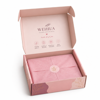Emballage esthétique rose floral de Noël, boîte à courrier en carton ondulé de luxe, boîte cadeau de Noël en feuille d'or pour boutique, petite entreprise