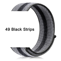 Tsnylon naylon döngü için Apple saat bandı kayış Ultra 2 49mm 46mm 44mm 40mm 45mm 41mm 42mm bilezik Iwatch Serie 10 9 8 Se 7 6 5 3