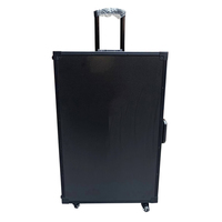 Table de DJ portable en aluminium sur mesure pour disques vinyles avec étui de transport pour enceintes