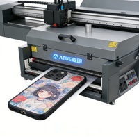 Nueva Impresora UV DTF ATUE A3 Automática con Cabezal Epson, Tinta de Pigmento, Transferencia de Calor, Multicolor, para Camisetas y Prendas, 1 Año de Garantía