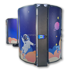 Escáner de retrato 3D de alta precisión de 1800W, cámara Industrial, escaneo rápido de 2 segundos, captura de cuerpo completo de 360 °, escáner de cabinas de fotos de 2 segundos - Product Image 1