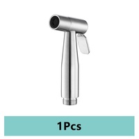 Ensemble de pulvérisateur de bidet portatif moderne en acier inoxydable 304 pour l'hygiène intime, idéal pour les hôtels, les toilettes et les salles de bain