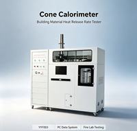 Cone Calorimeter Building Material Heat Release Rate Tester ISO 5660 1 ASTM E1354 Combustion Flammability Testing Equipment