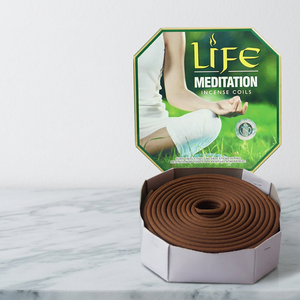 Darshan Meditation Sandalwood Coil Incense with Long-Lasting Fragrance for <b>Home</b> Use - Product Image 4