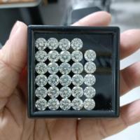 Prix de gros de haute qualité VVS Moissanite Pierre précieuse de diamant pour la chaîne cubaine